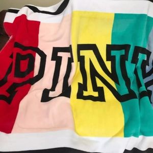 VS PINK SHERPA BLANKET